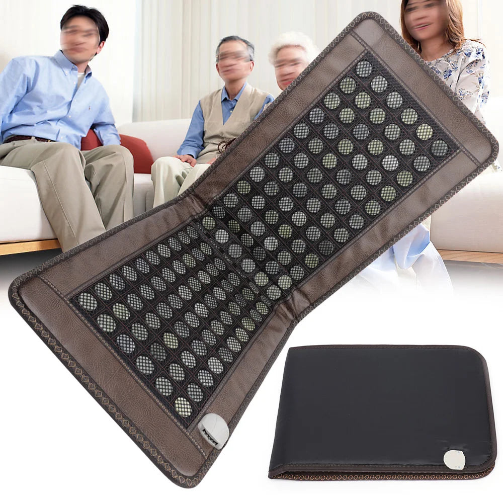 Bymaocar Far Infrared Jade Tourmaline Heating Pad For Relaxation