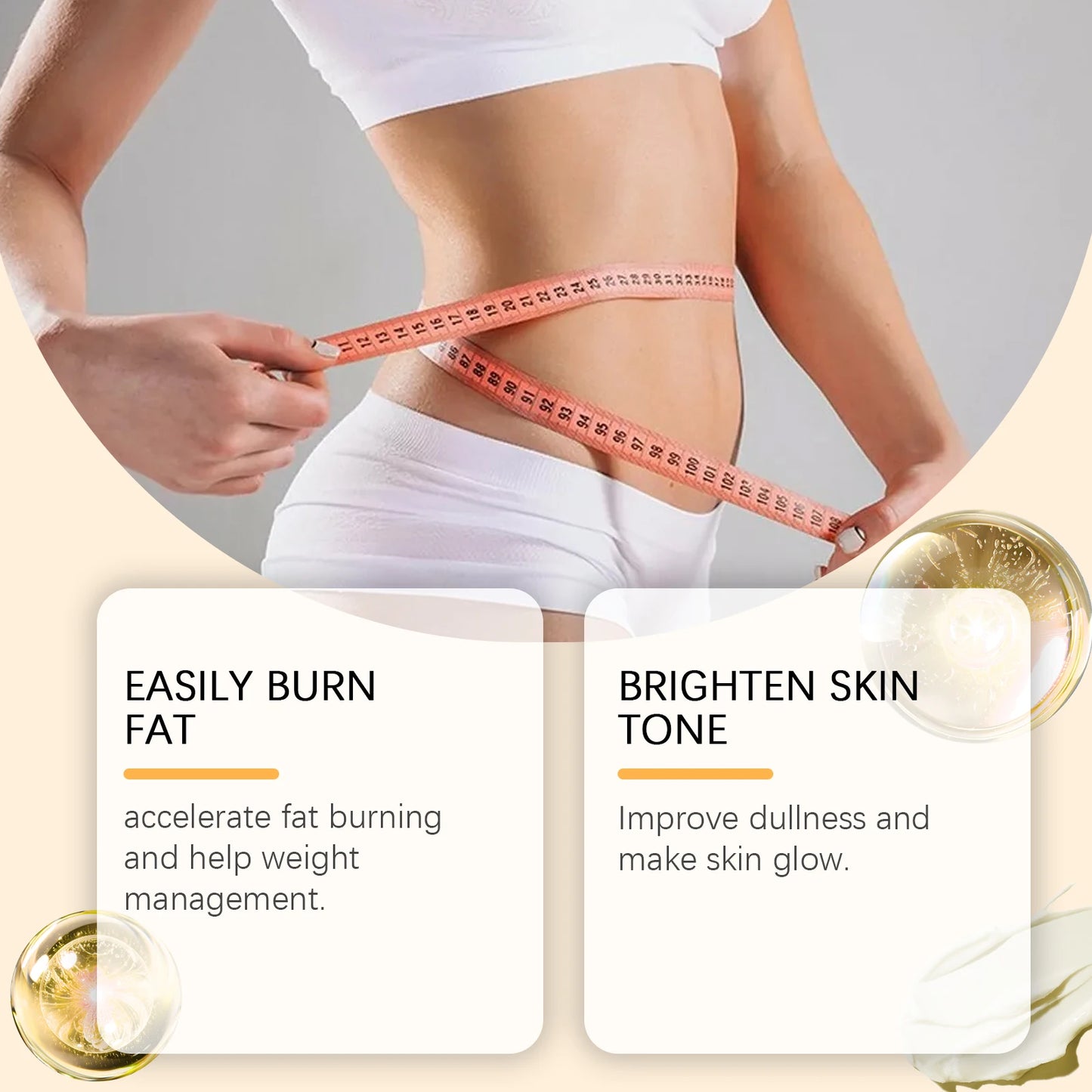 87 Organic Anti Cellulite Slimming Cream Thermogenic Fat Burner Targeted Firming