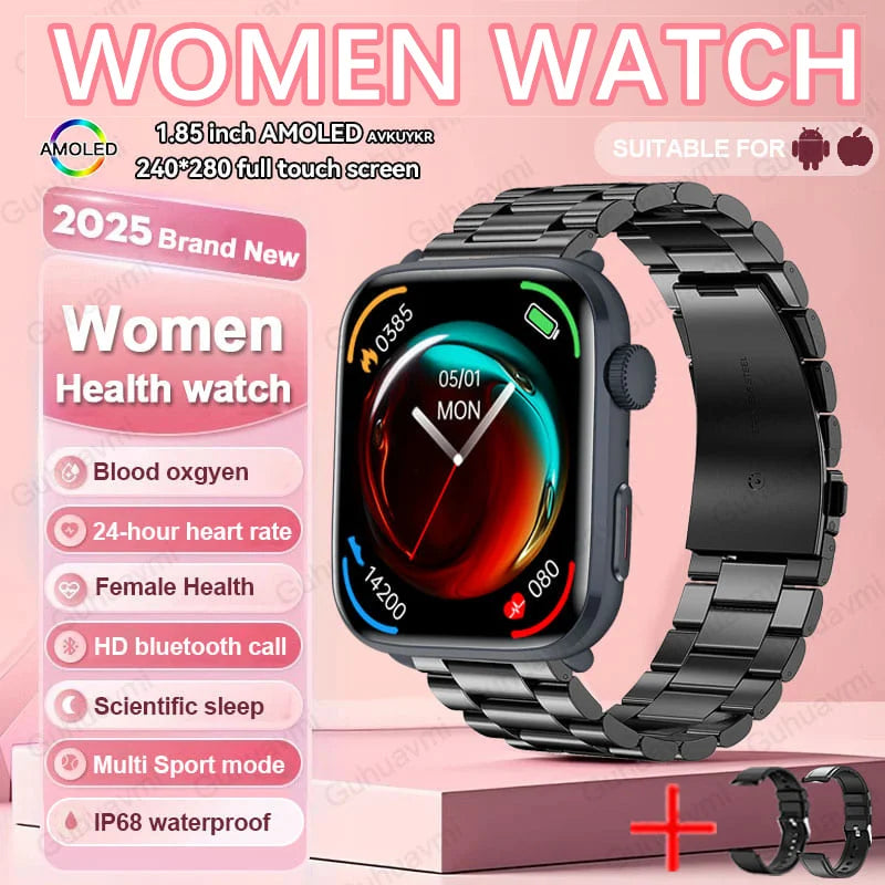 AI Smart Diagnosis Watch HRV PPG Blood Pressure Health Monitor