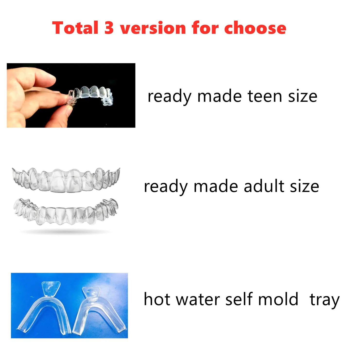 SowSmile Teeth Whitening Trays Mouth Guard For Dental Care