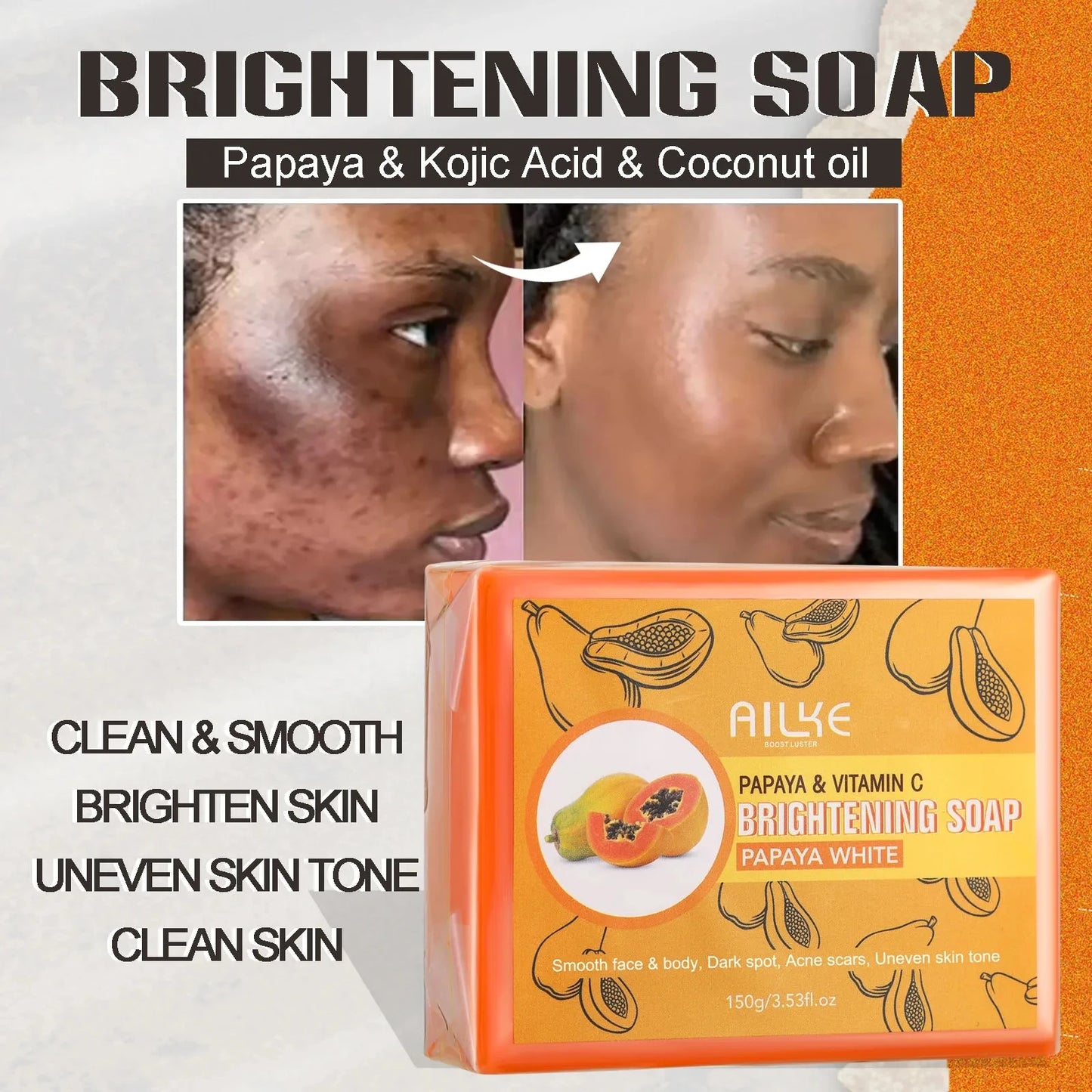 AILKE Glutathione 5 In 1 Skin Care Kit For Brightening