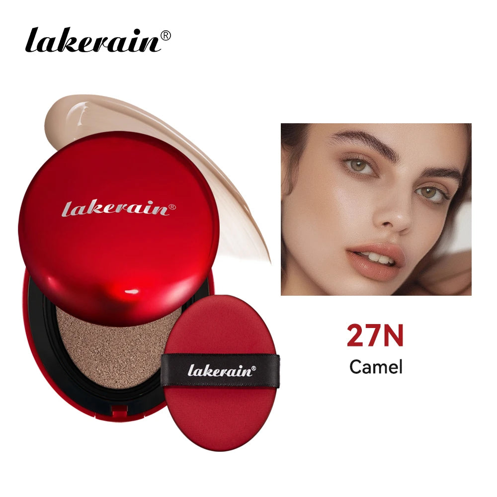 Lakerain Super Cushion Foundation Waterproof Long Lasting Brightening