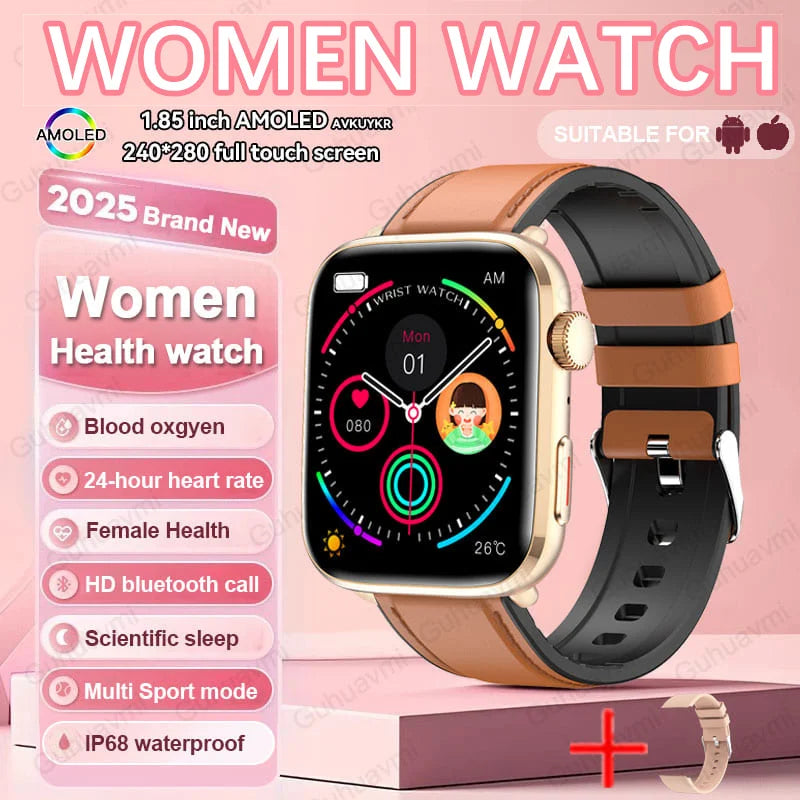 AI Smart Diagnosis Watch HRV PPG Blood Pressure Health Monitor