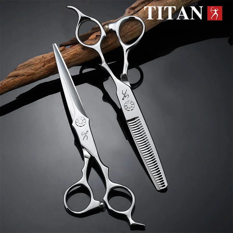 Titan Hirld Hair Scissors VG10 Steel Professional Shears
