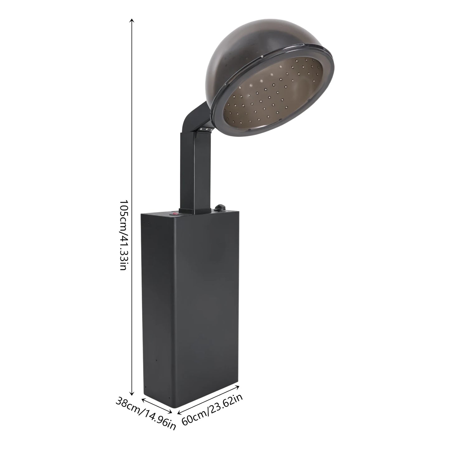 Bymaocar Hooded Hair Dryer HD-2388 With Precise Temperature Control