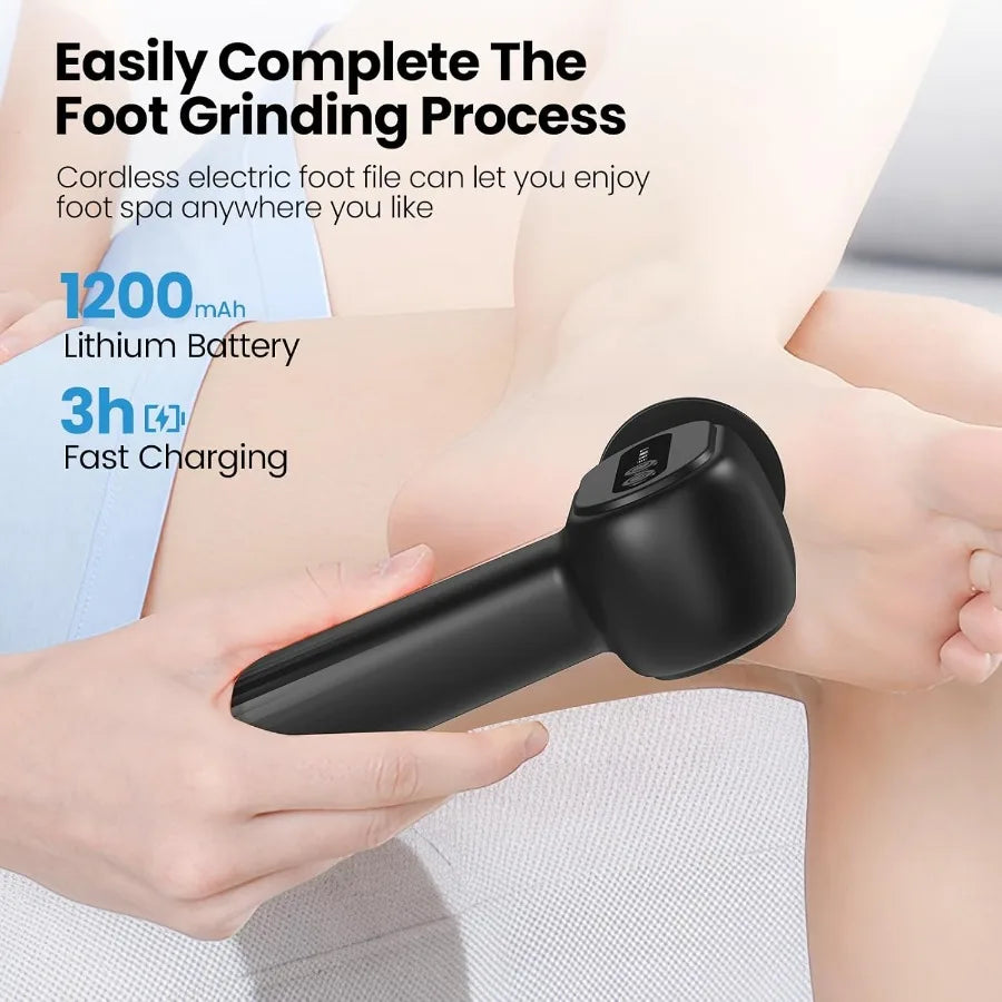 TLXT Electric Callus Remover 2 In 1 Foot File Effective