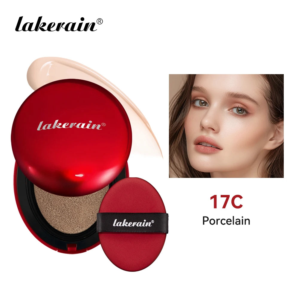 Lakerain Super Cushion Foundation Waterproof Long Lasting Brightening