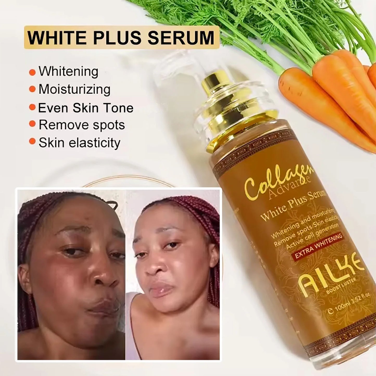 AILKE Collagen 5in1 Skin Care Kit For Face And Body