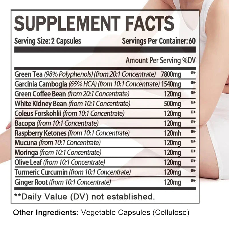 Kenofor Fat Burner Supports Metabolism And Weight Management 120 Capsules