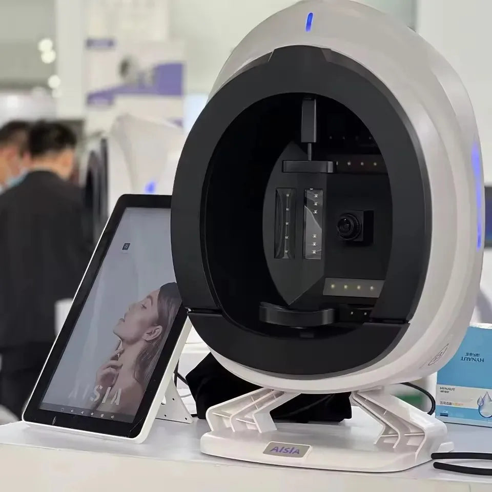 MYOSLIM 3D Facial Skin Analyzer Machine With 8 Light Spectrum Analysis