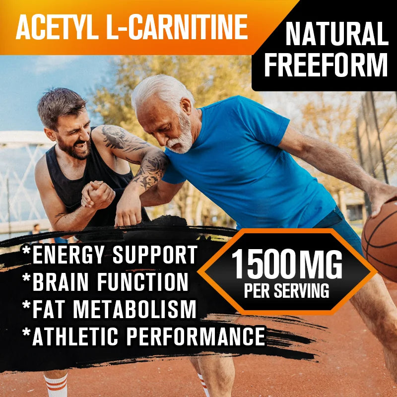 Beworths 1500mg L-Carnitine Capsules For Muscle Growth Energy