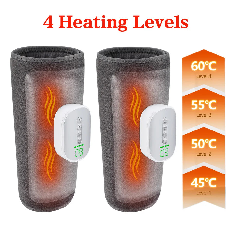 Hailicare Wireless Calf Massager Air Pressure 8 Level 4 Modes