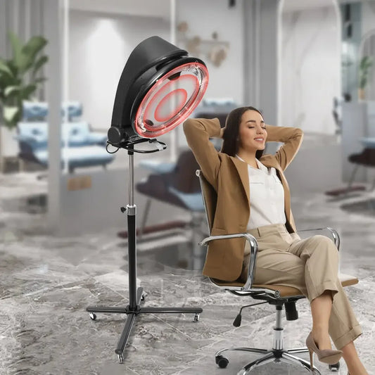 Bymaocar 3-In-1 Hair Dryer Roller Ball Infrared Heating 950W