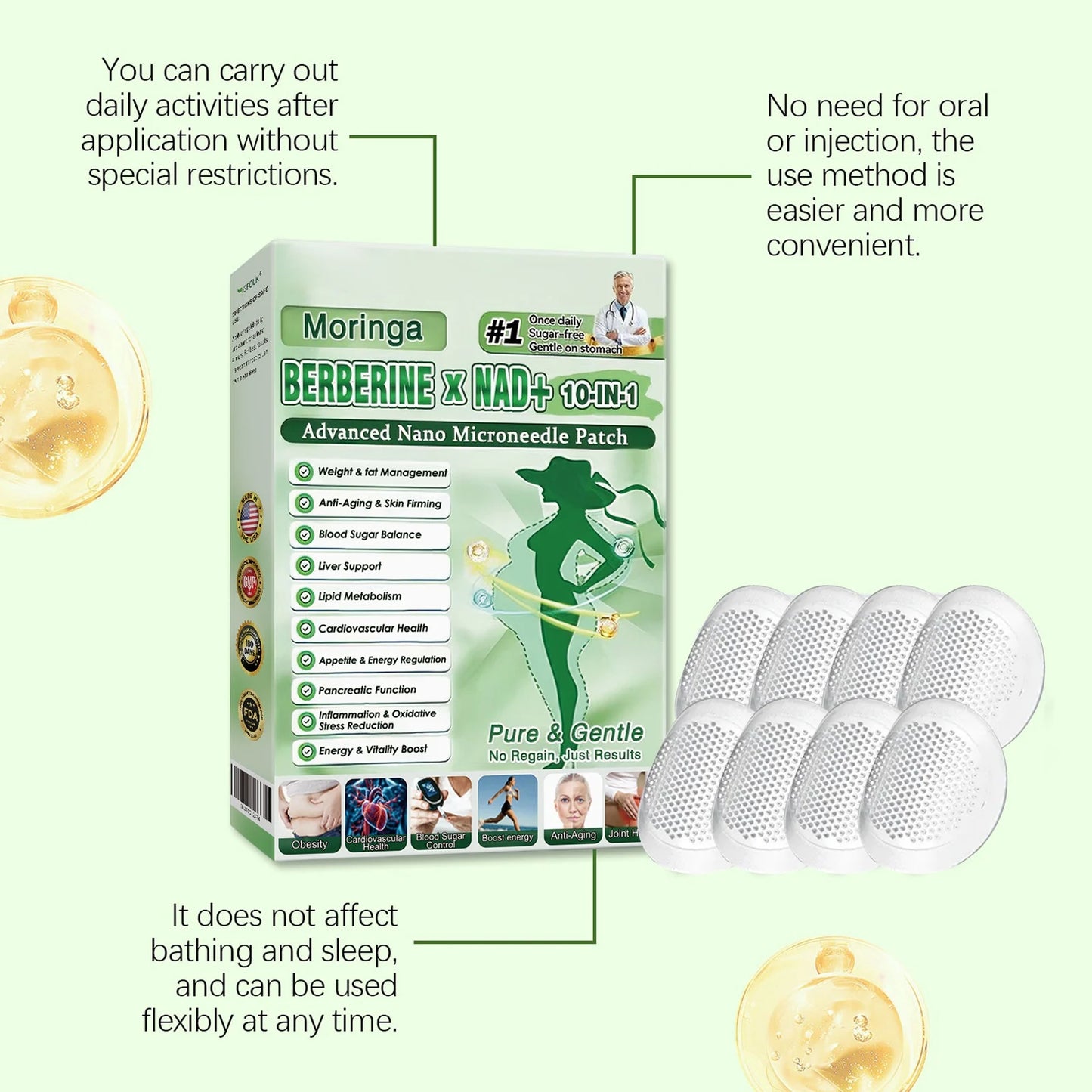 Slimming Patches For Skin Health And Rejuvenation Of Pores