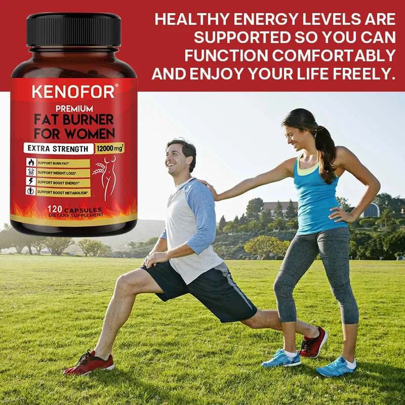 Kenofor Fat Burner Supports Metabolism And Weight Management 120 Capsules