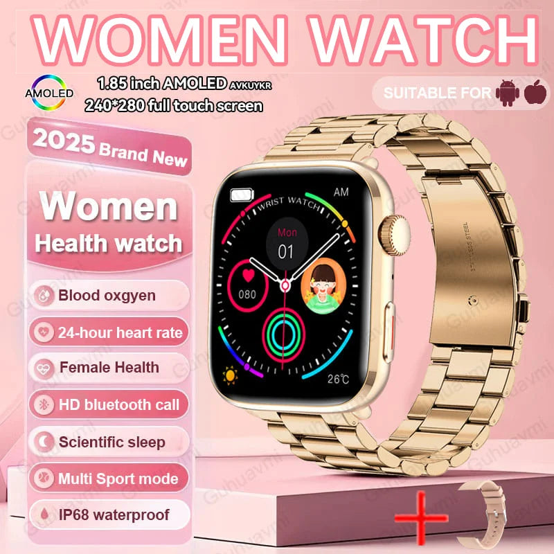 AI Smart Diagnosis Watch HRV PPG Blood Pressure Health Monitor