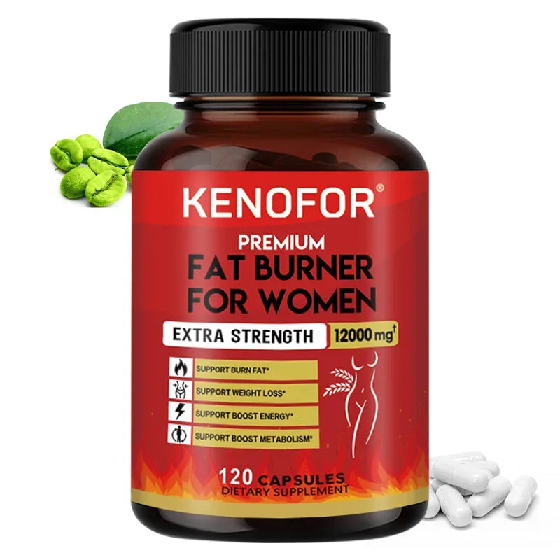 Kenofor Fat Burner Supports Metabolism And Weight Management 120 Capsules