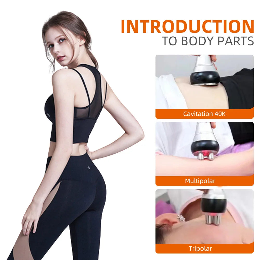 Miss Hearth 3 In 1 Beauty Body Slimming Cavitation Machine