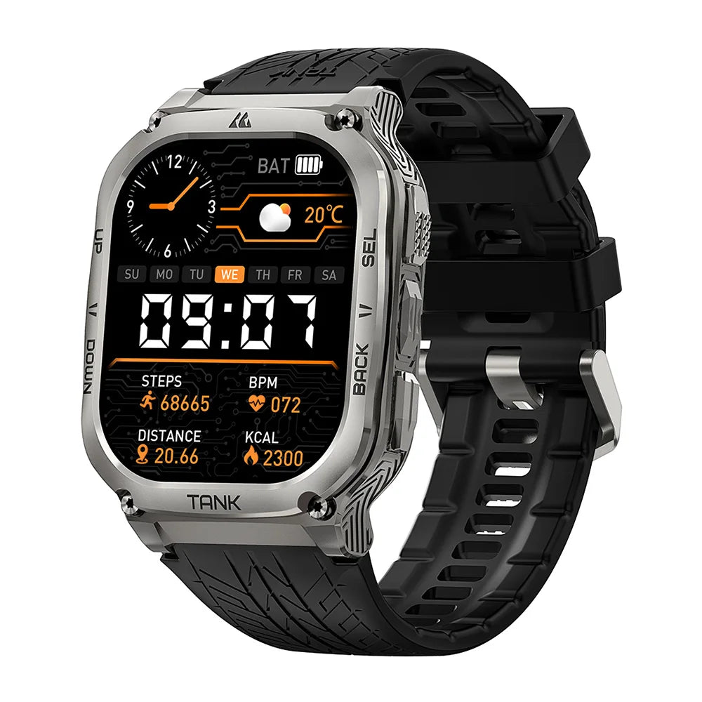 KOSPET Tank M3 Rugged Smartwatch For Men 60 Day Battery