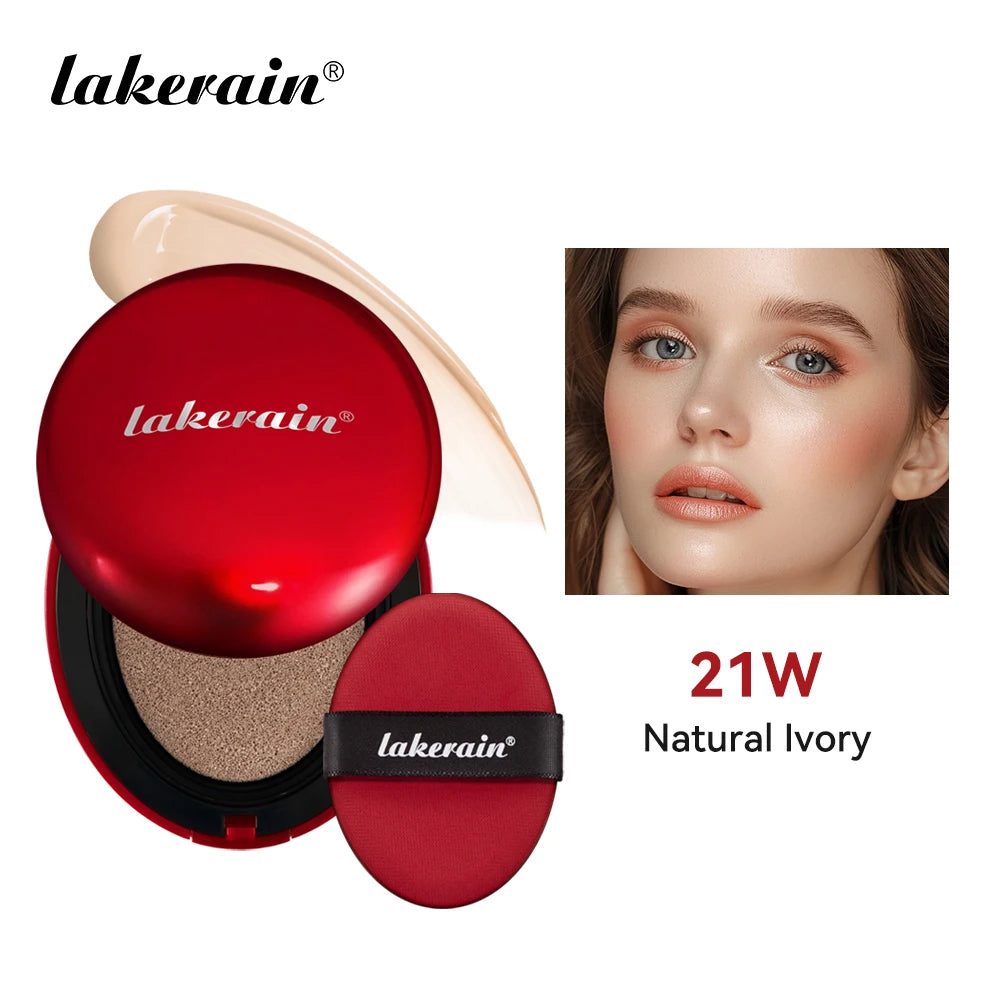 Lakerain Super Cushion Foundation Waterproof Long Lasting Brightening