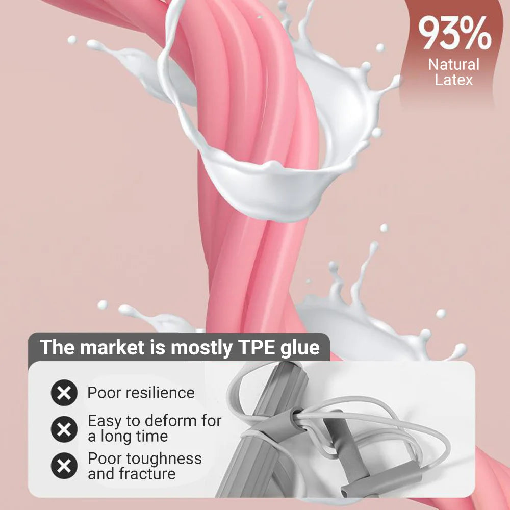 Six-Tube Resistance Band Tension Rope For Full Body Workout