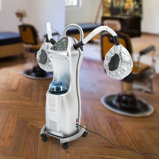 Bymaocar Standing Hair Steamer 650W Hair Treatment Machine With Wheels