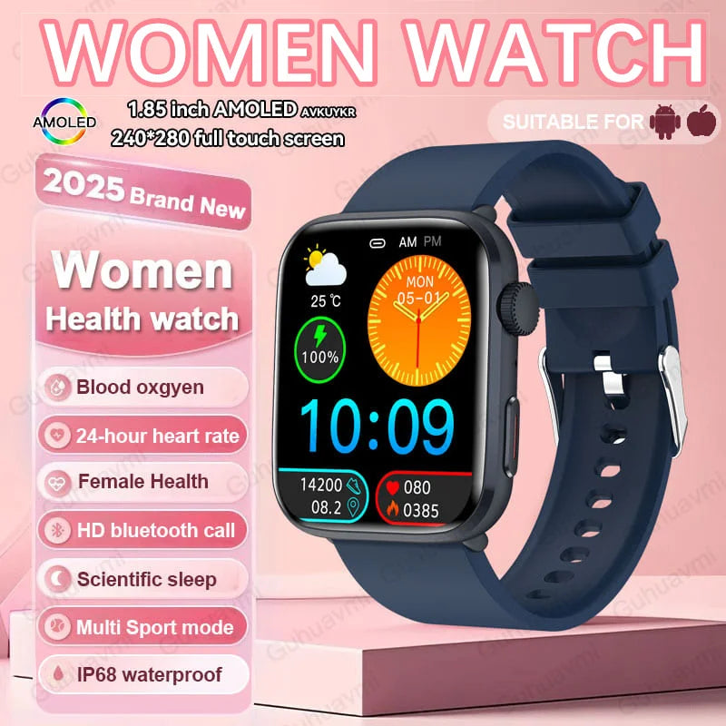 AI Smart Diagnosis Watch HRV PPG Blood Pressure Health Monitor