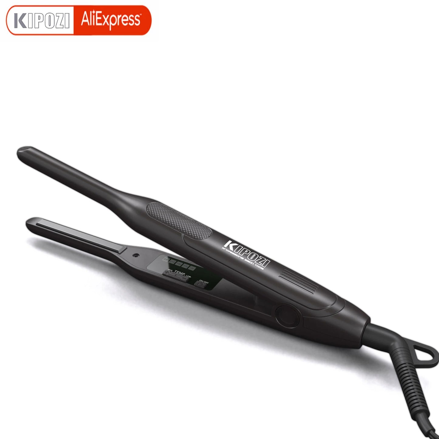 KIPOZI Titanium Hair Straightener Dual Voltage Flat Iron