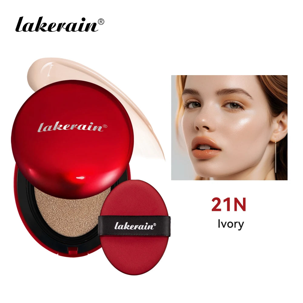 Lakerain Super Cushion Foundation Waterproof Long Lasting Brightening