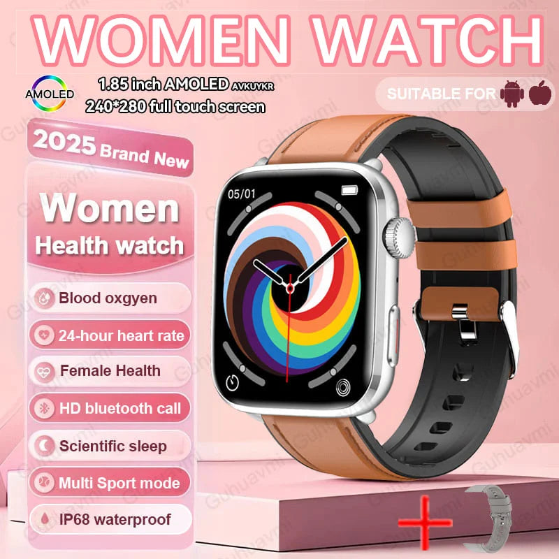 AI Smart Diagnosis Watch HRV PPG Blood Pressure Health Monitor