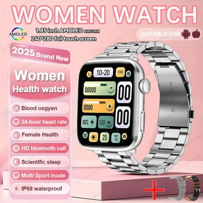 AI Smart Diagnosis Watch HRV PPG Blood Pressure Health Monitor