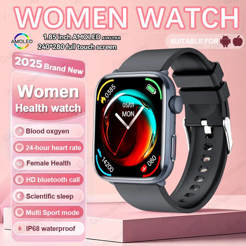 AI Smart Diagnosis Watch HRV PPG Blood Pressure Health Monitor