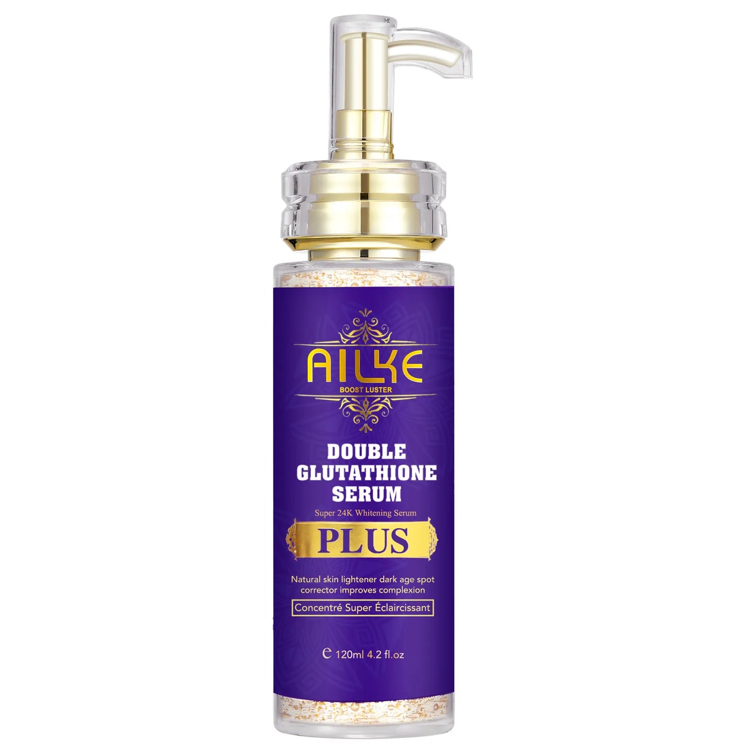 AILKE Double Glutathione Brightening Face Serum for Freckles